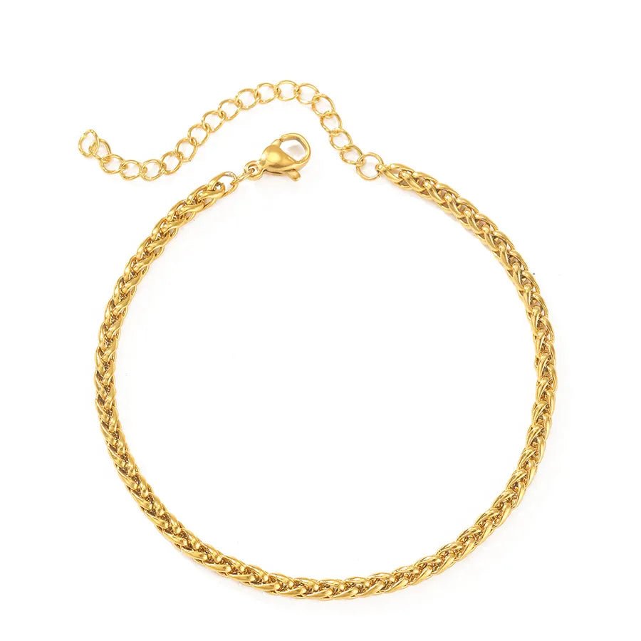 Cuban Retro Line™ Stainless Steel Men’s Slim Chain Bracelet - Nikoleit