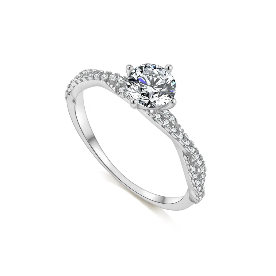Éternelle Prong™ S925 Four - Prong Zircon Ring - Nikoleit