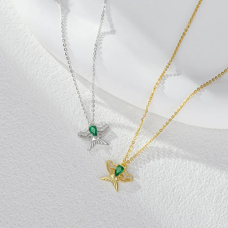 L’Essor Swallow™ S925 Diamond - Embedded Kite Necklace - Nikoleit