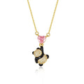 Luna Panda™ S925 Diamond - Embedded Star & Moon Necklace - Nikoleit