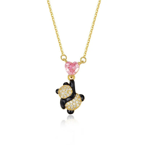 Luna Panda™ S925 Diamond - Embedded Star & Moon Necklace - Nikoleit