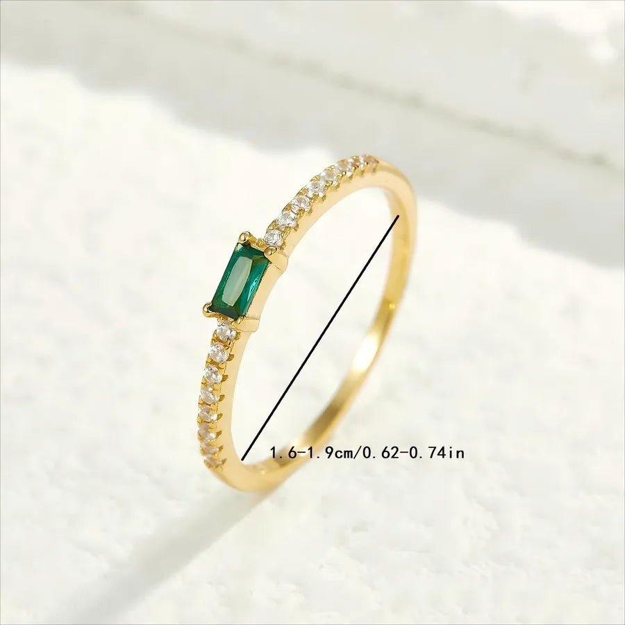 Luna Veil™ 18K Gold - Plated Zircon Ring - Nikoleit