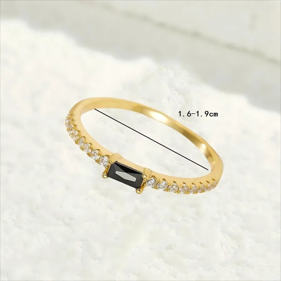 Luna Veil™ 18K Gold - Plated Zircon Ring - Nikoleit