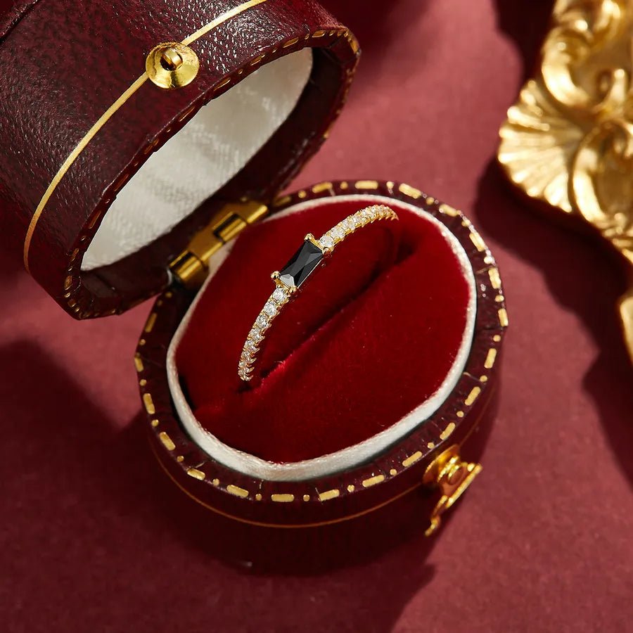 Luna Veil™ 18K Gold - Plated Zircon Ring - Nikoleit