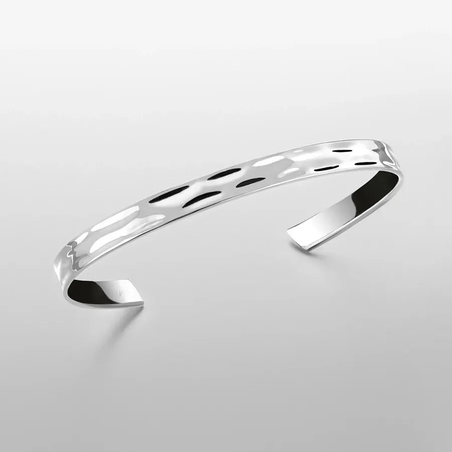 Men’s Stainless Steel Open Cuff Bracelet - Nikoleit
