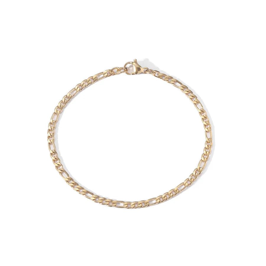 NK3 SteelWave™ 3mm Stainless Steel Street Bracelet - Nikoleit