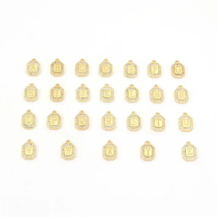 Square Cross Men’s Bracelet – Stainless Steel & Zircon Beads - Nikoleit